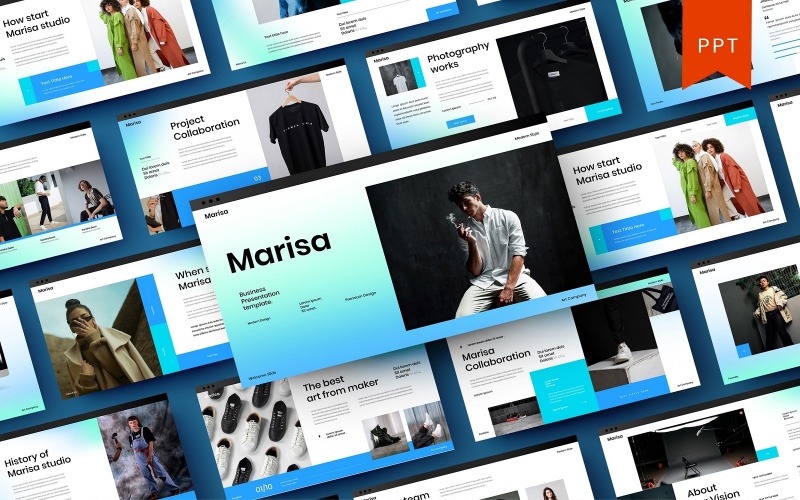 Marisa – Modello PowerPoint aziendale