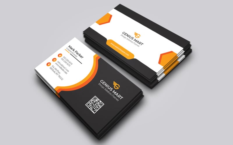 Corporate Business Card Template 50