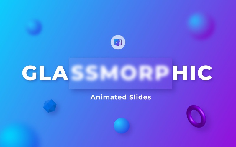 Glassmorphism 动画演示