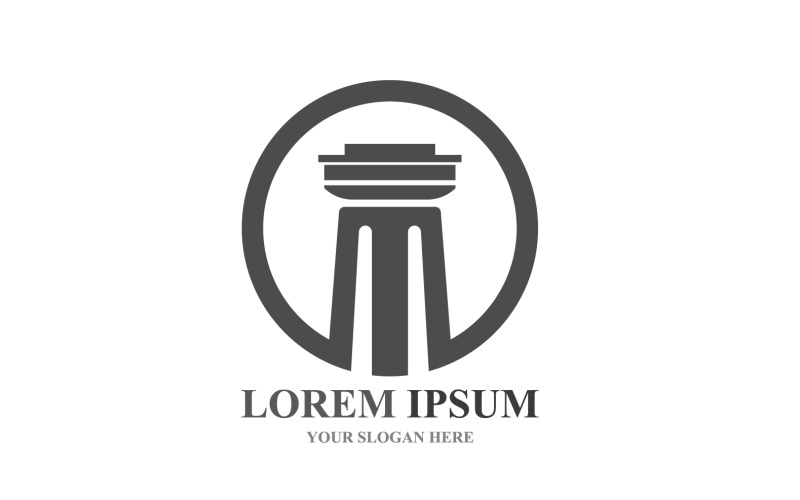 Column Logo And Symbol Template V5 #259067 - TemplateMonster
