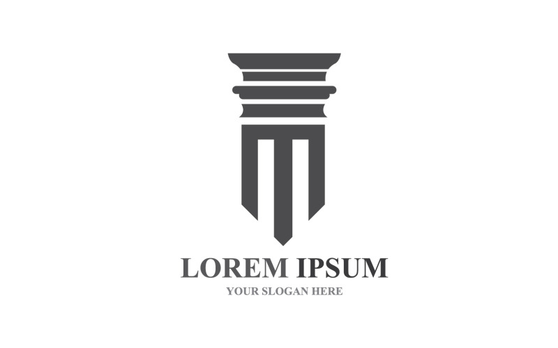 Column Logo And Symbol Template V7 #259069 - TemplateMonster