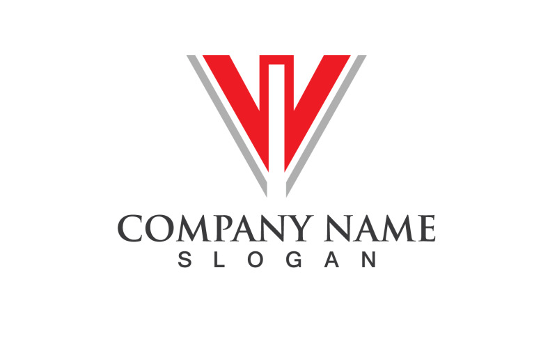 V Obchodní dopis Vektorové Logo V7