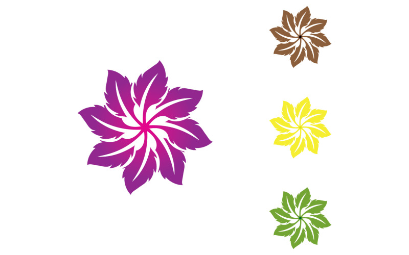 Green Tree Leaf  Logo  Nature Element Vector V6