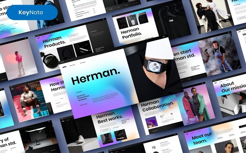 Herman – Modello di nota chiave aziendale