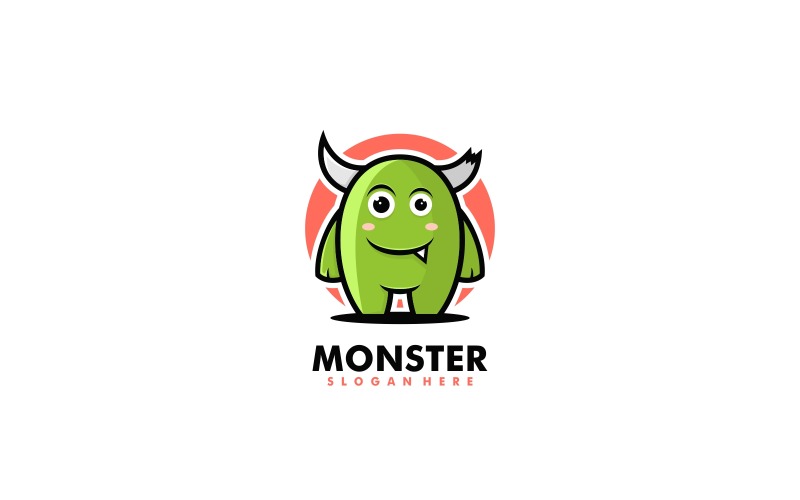 Monster Mascot Cartoon Logo Style #259431 - TemplateMonster