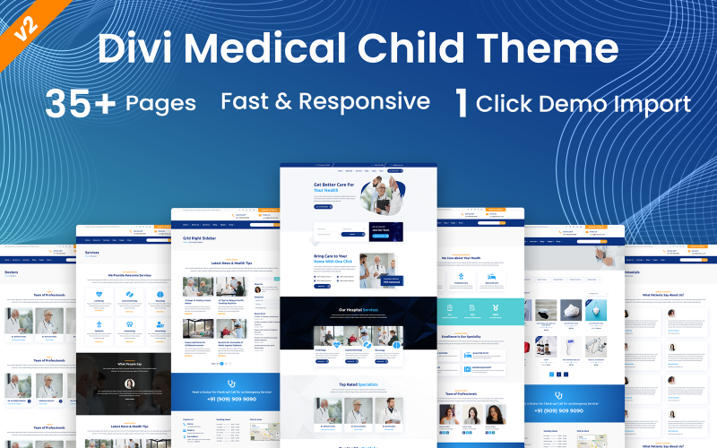 Curex Medical WordPress Woocommerce Divi Child-thema