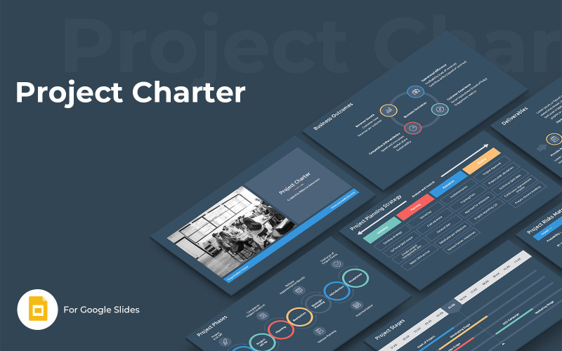 Projecthandvest Google Slides-sjabloon