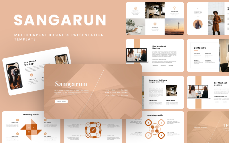 ٍSangarun - Creative Business Google Slides Mall