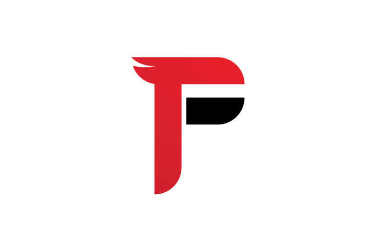 F Lettre initiale Logo Icône Illustration Design Vecteur V7