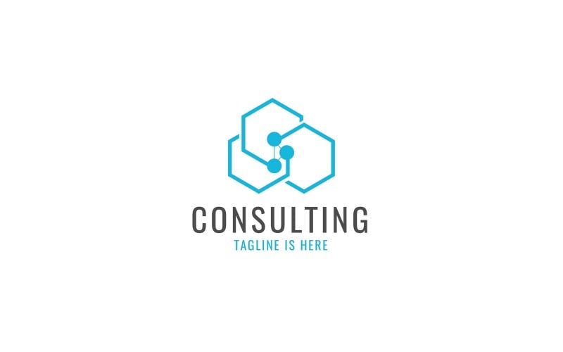 Business & consulting Logo sjabloon V1