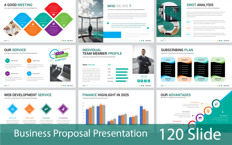 商业提案 PowerPoint 演示文稿