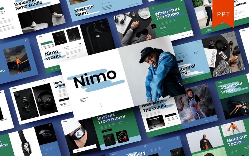Nimo – Бизнес Шаблоны презентаций PowerPoint