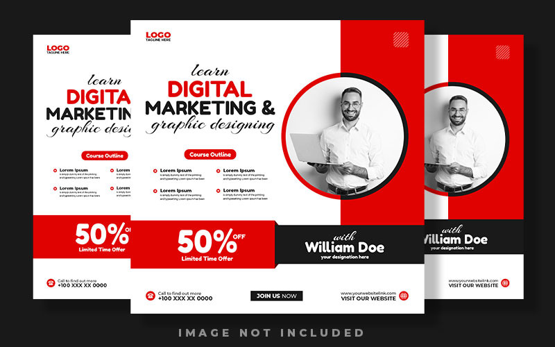 Aprenda Marketing Digital e Design Gráfico Post de Mídia Social