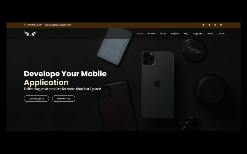 LittleApps Landing Page Template