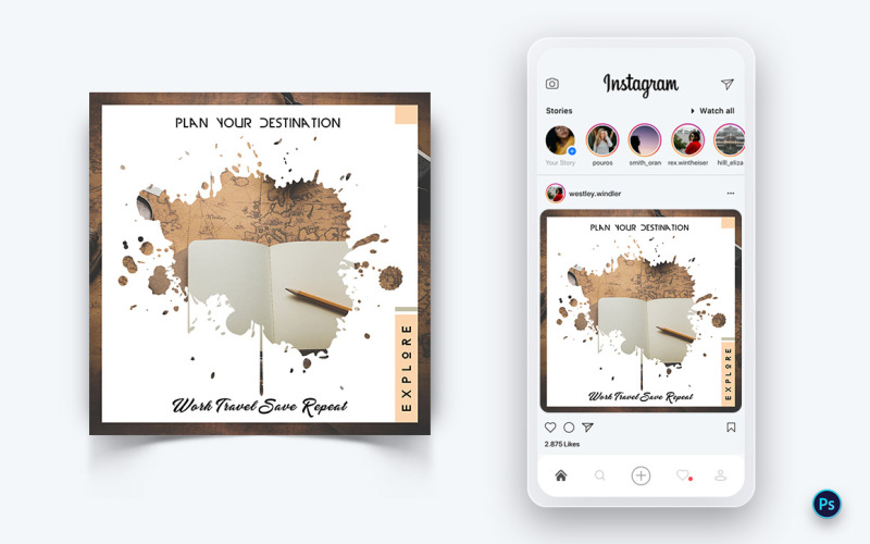 Travel Explorer i Tour Social Media Post Design Template-07