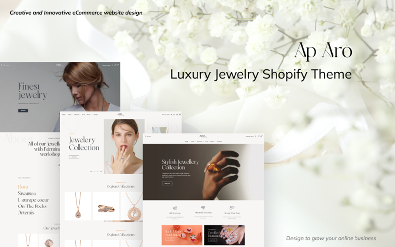 TM Aro - Sklep jubilerski Motyw Shopify