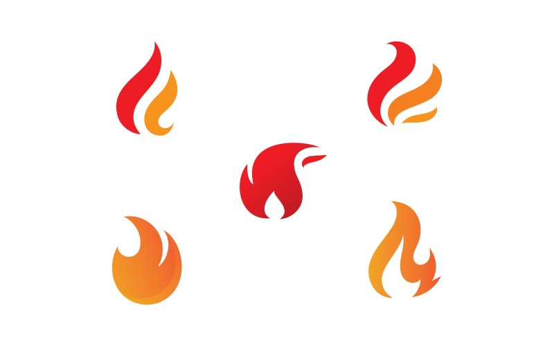 Modello di progettazione logo vettoriale luce torcia antincendio V14