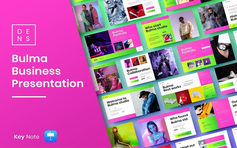 Bulma – Business Keynote Template