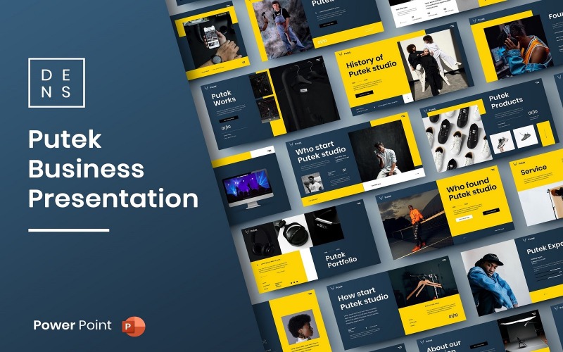 Putek – Modèle PowerPoint d'entreprise