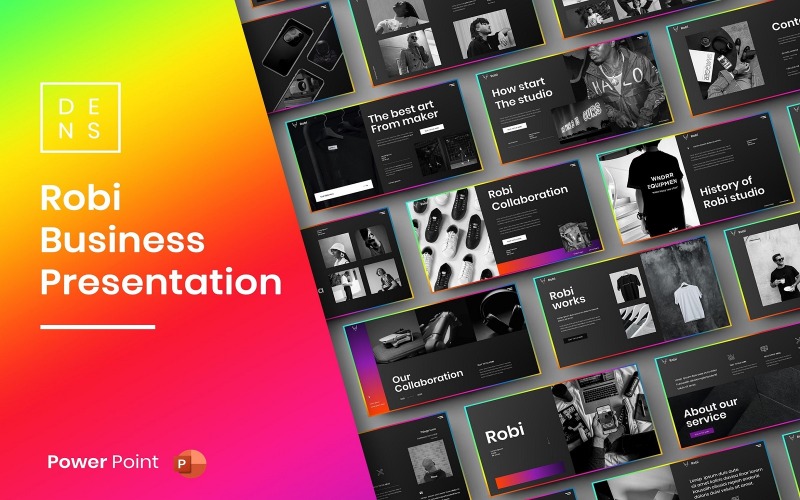 Robi - Modello di PowerPoint per le imprese