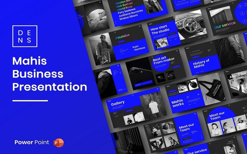 Mahis - Modello di PowerPoint aziendale