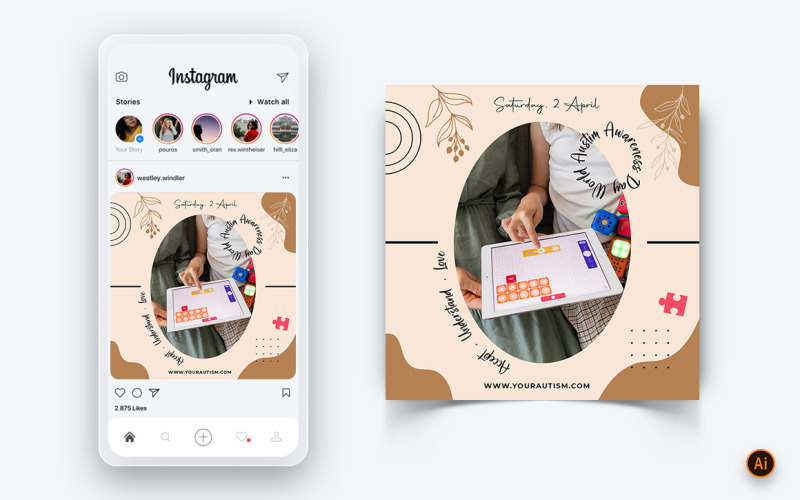 Social Media Instagram Post Design Template-12