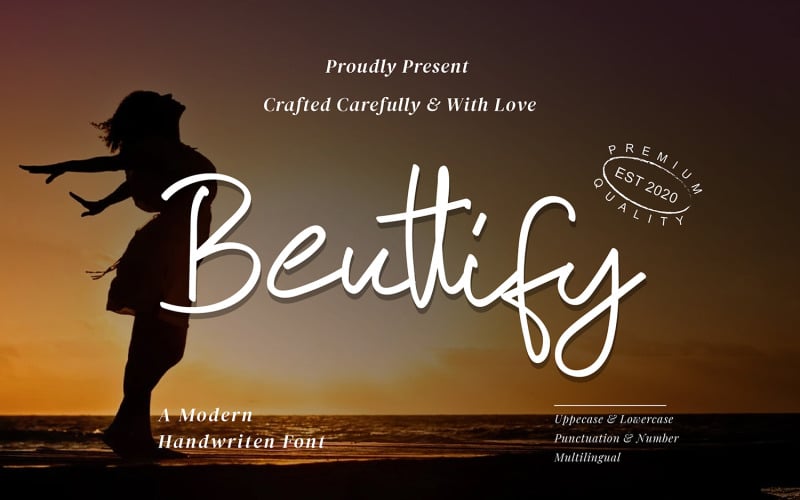 Beuttify - Moderní písma skriptů