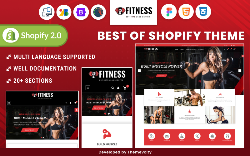 Fitness Website Templates - 205 Best Workout, Gym & Zumba Web Themes