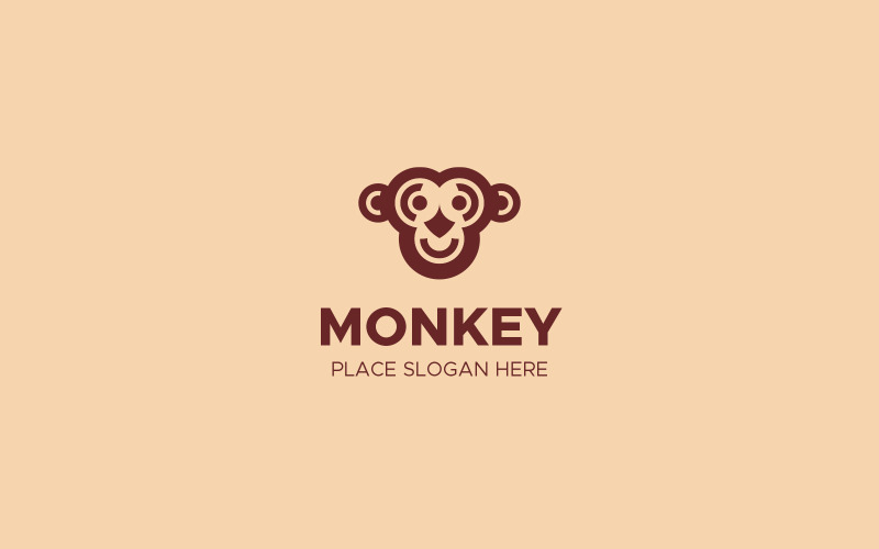 Monkey Logo Design Template #264945 - TemplateMonster