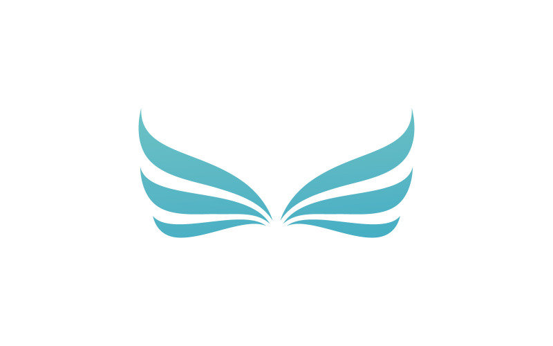 Bird Wing Vector Logo Design Template V2