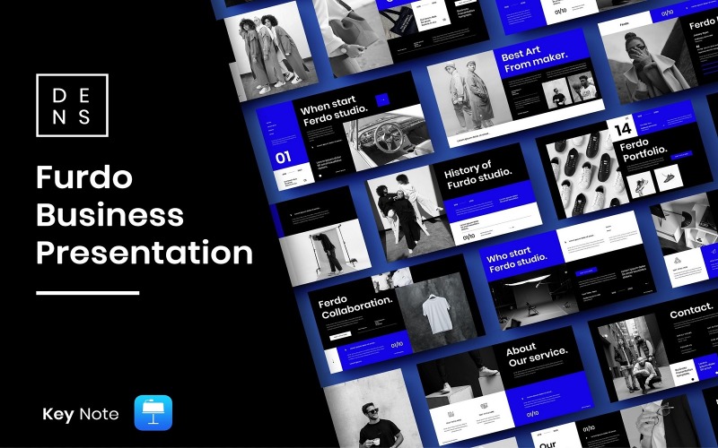 Furdo – Zakelijk Keynote-sjabloon