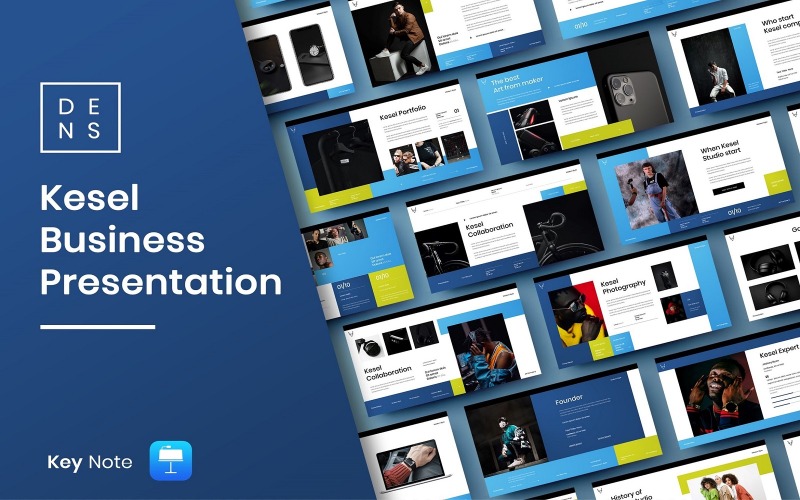 Kesel – Zakelijk Keynote-sjabloon