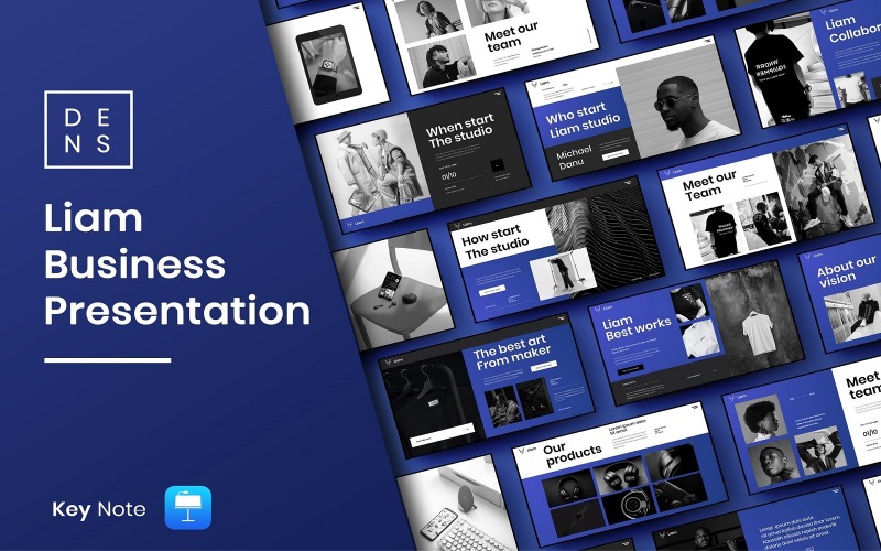 Liam – Business KeynoteTemplate