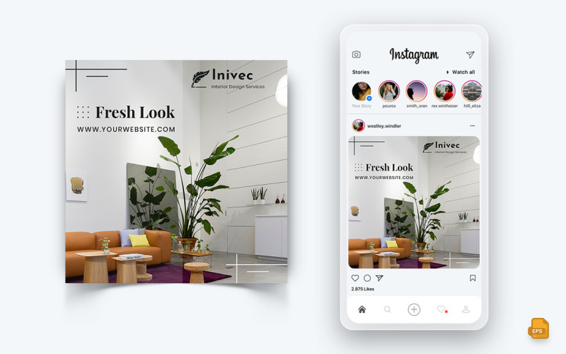 Interior Design e Mobili Social Media Instagram Post Design-05