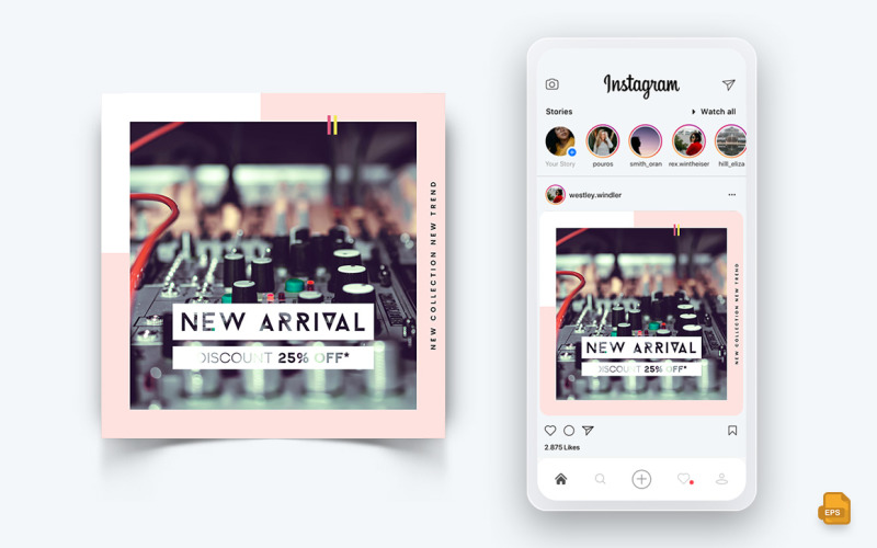 Musica Night Party Social Media Instagram Post Design-02
