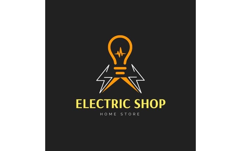 Electric shop Brand new logo
