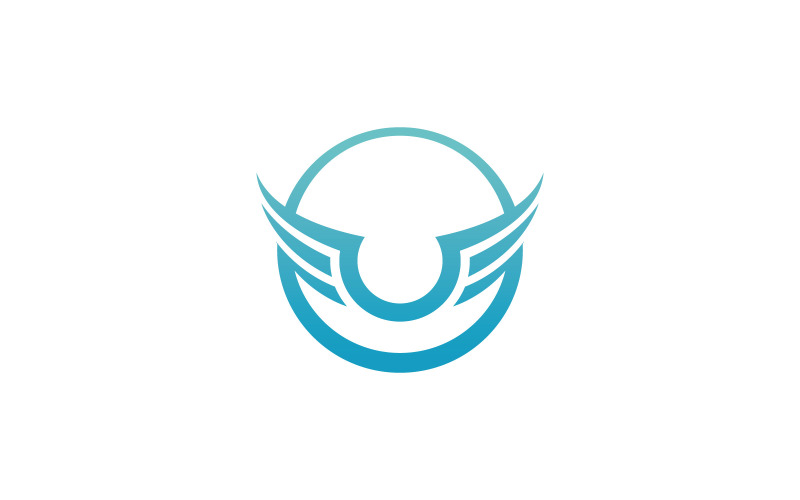 Bird Wing Vector Logo Design Template V30