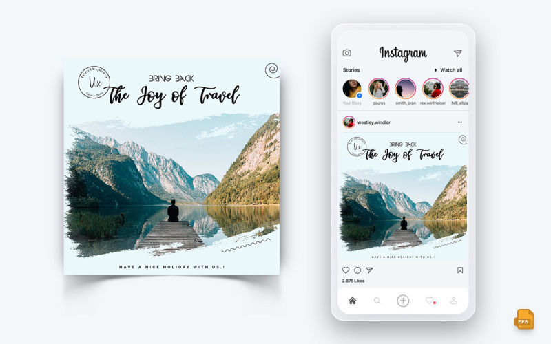 Travel Explorer en Tour Social Media Instagram Post Design-01