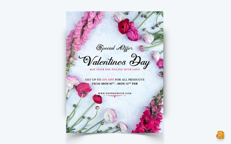 Valentines Day Party Sociální média Instagram Feed Design-06