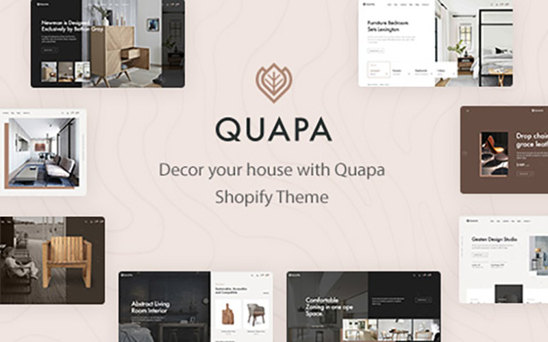 Tema Shopify per interni Quapa