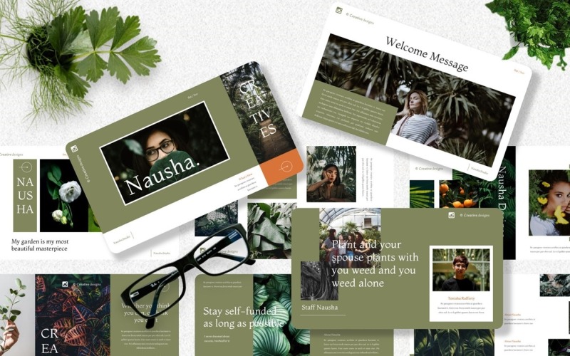 Nausha - Kreative Googleslide