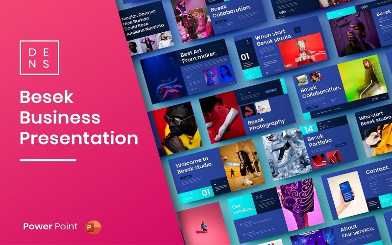 Besek – Modèle d'entreprise PowerPoint