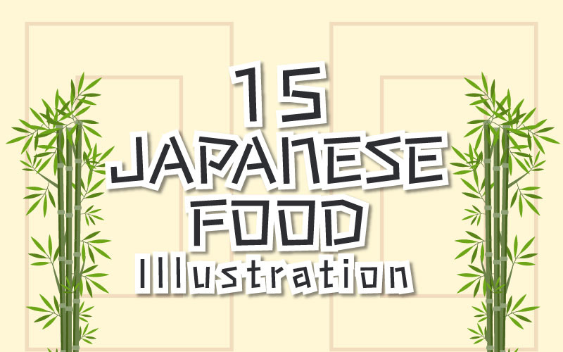 15. Иллюстрация японской кухни