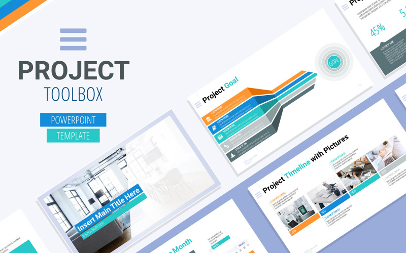 Projekt-Toolbox - Powerpoint-Vorlage