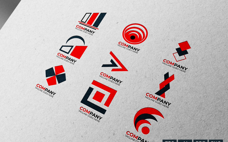 Sada nápadů na design loga společnosti, design loga