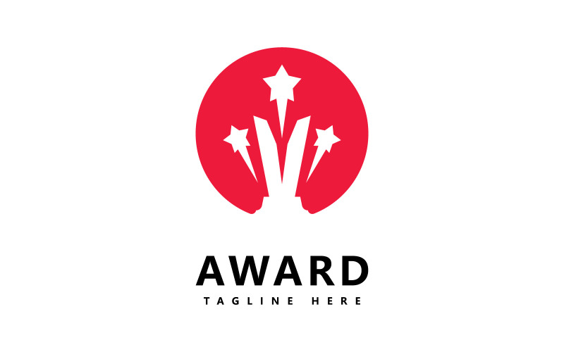 Trophy Vector Logo Template V10
