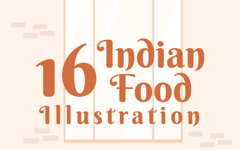 13 Ілюстрація індійської їжі