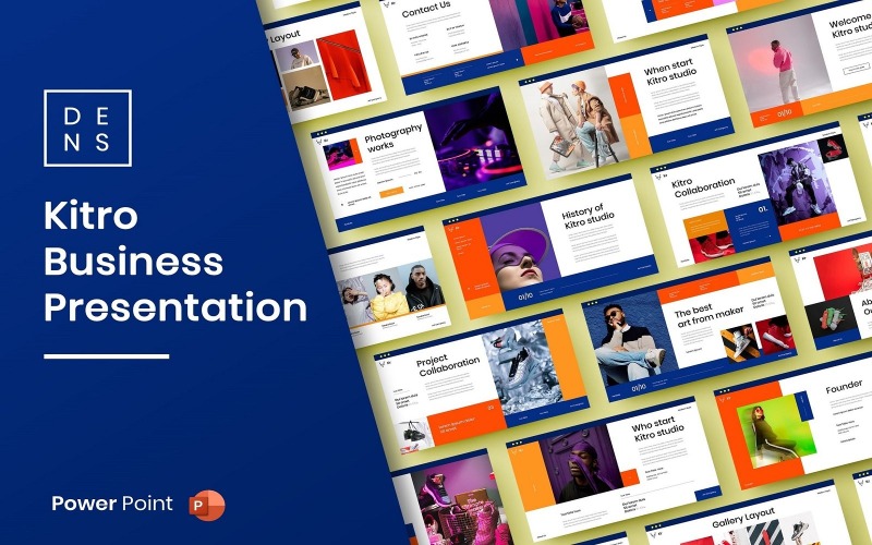 Kitro – бізнес-шаблон PowerPoint