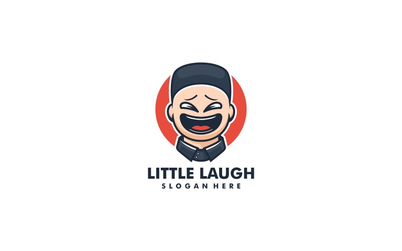 Malý Smích Kreslené Logo