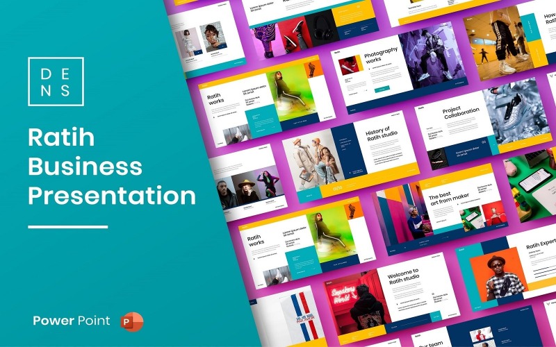 Ratih – Modèle PowerPoint d'entreprise